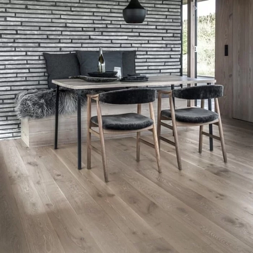 ДУБ DACITE GREY ПАРКЕТНАЯ ДОСКА KARELIA MIDNIGHT